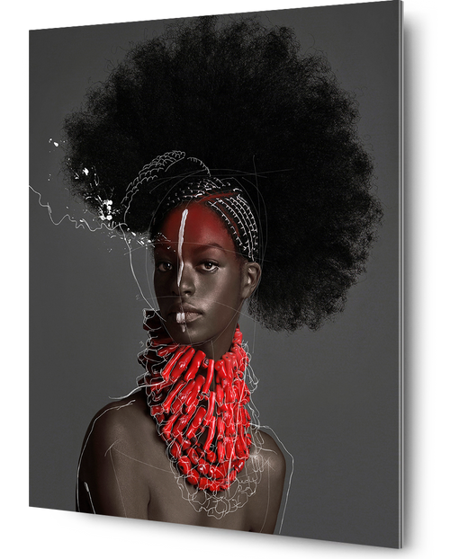 Colombian Black Girl Portrait III