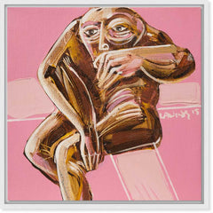<li>Yedinci Melek</li><li>ERHAN LANPİR</li><li>40x40cm</li><li>Çerçeveli (Beyaz Floating)</li>