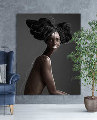 Colombian Black Girl Portrait I