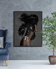 Colombian Black Girl Portrait IV